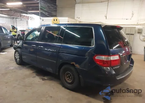 2006 Honda Odyssey Lx из США, поврежденный, VIN 5FNRL38286B028788